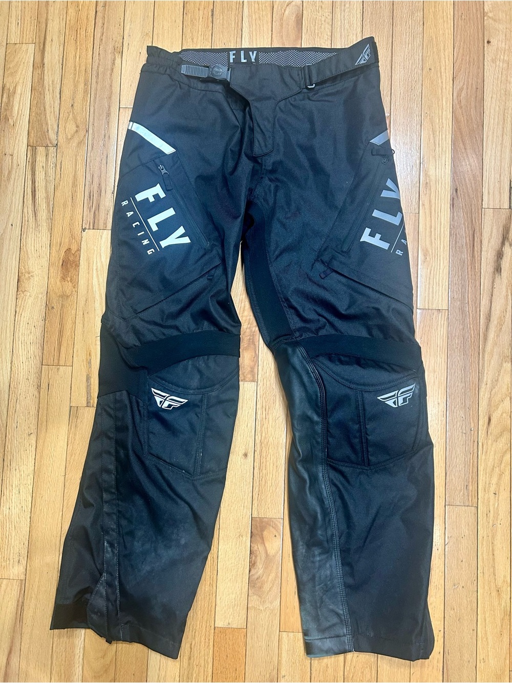 FLY Racing Patrol Dirt Bike Motocross Pants Black Size 36